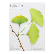 sticky leaves / leaf - haftnotizen