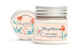 cherry-blossom Cremedeodorant vegan