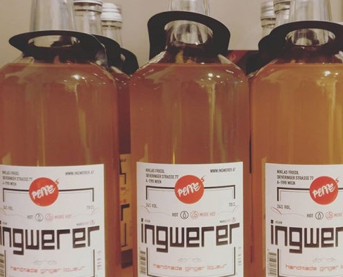 ingwerer - ingwer liquör aus wien