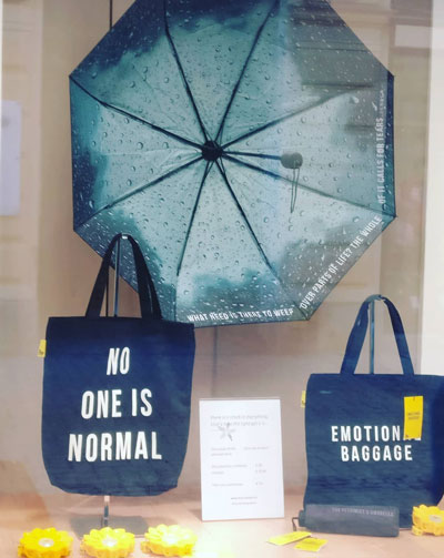 the pessimist’s umbrella – seneca – the school of life Regenschirm: the pessimist's umbrella - seneca - the school of life