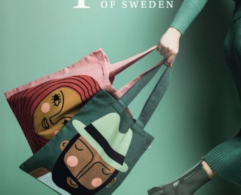 textile taschen, pölster, pouches spira of sweden
